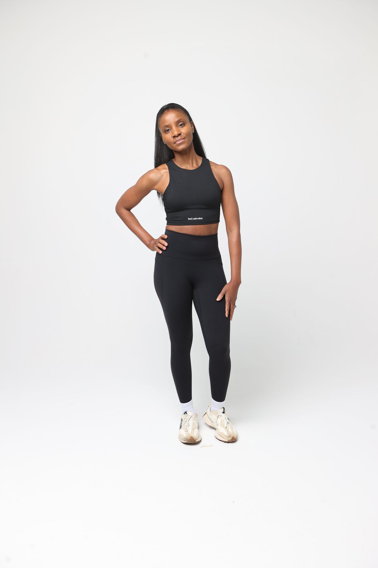 All-Lift Black Sports Bra Incl.usiveinc - Premium Activewear