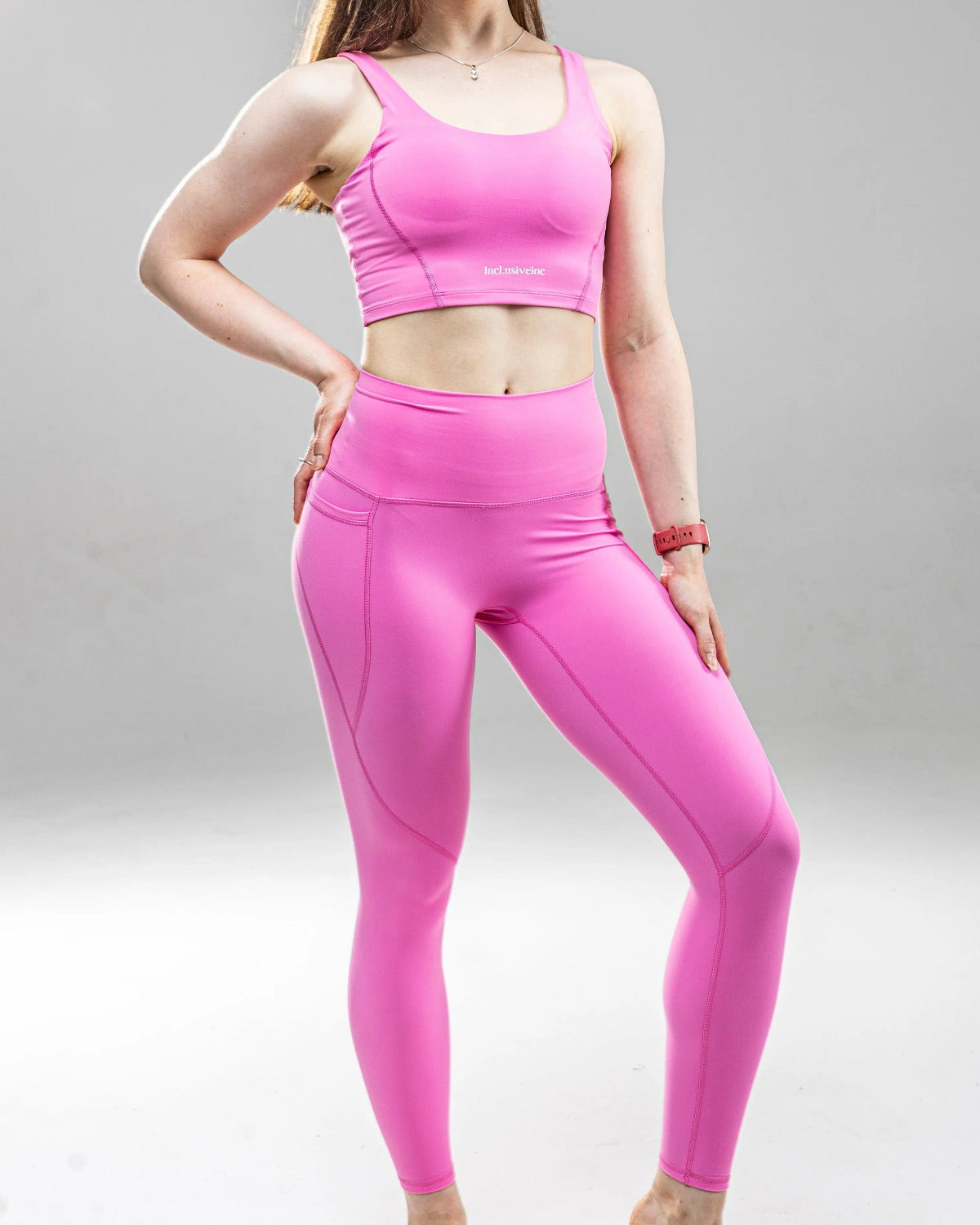 Active Pink Leggings Incl.usiveinc - Premium Activewear