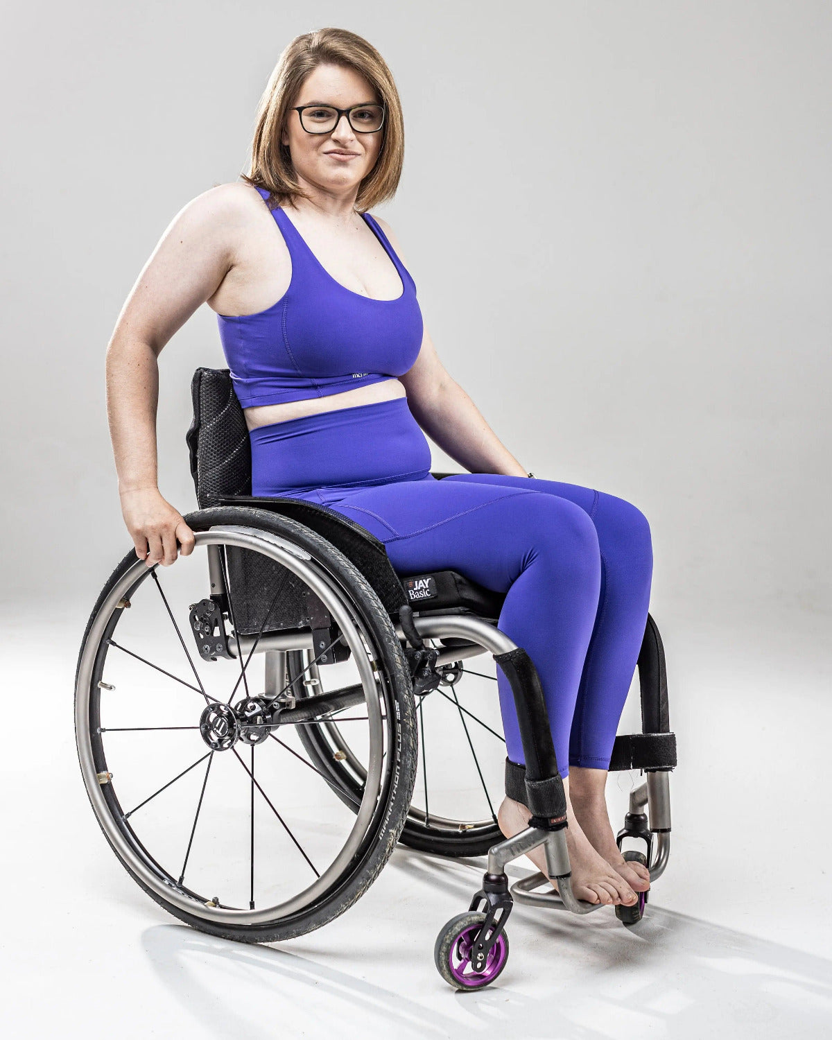 Active Sapphire Blue Leggings with Pockets Incl.usiveinc - Premium Activewear