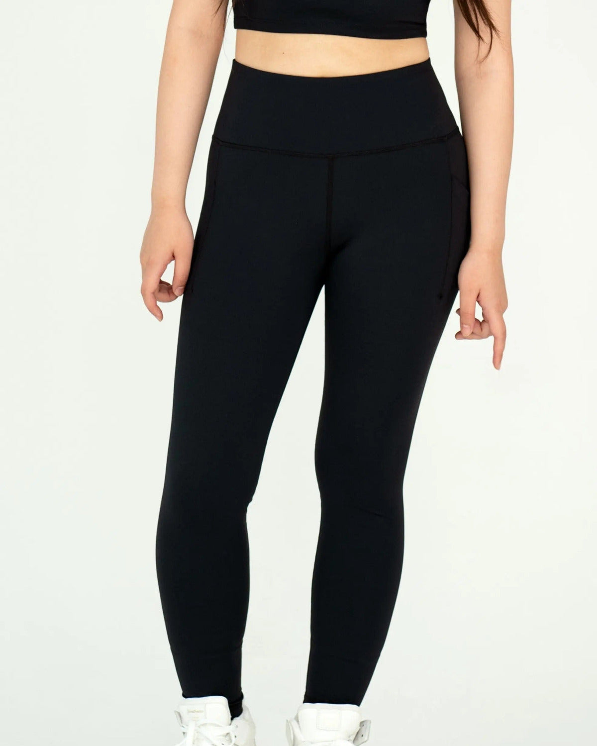 All-Lift Black High Waist Leggings with Pockets Incl.usiveinc - Premium Activewear