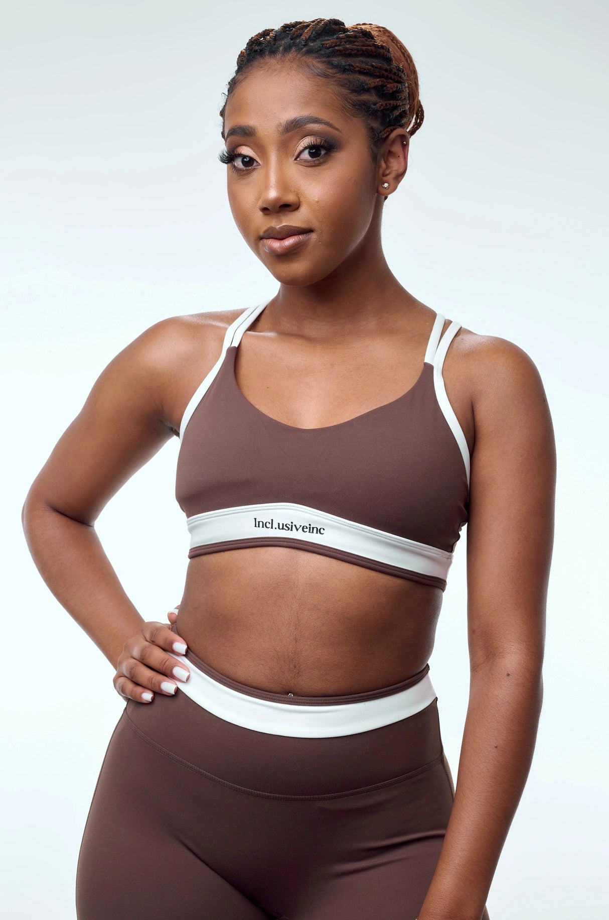 Mocha Contour Sports Bra
