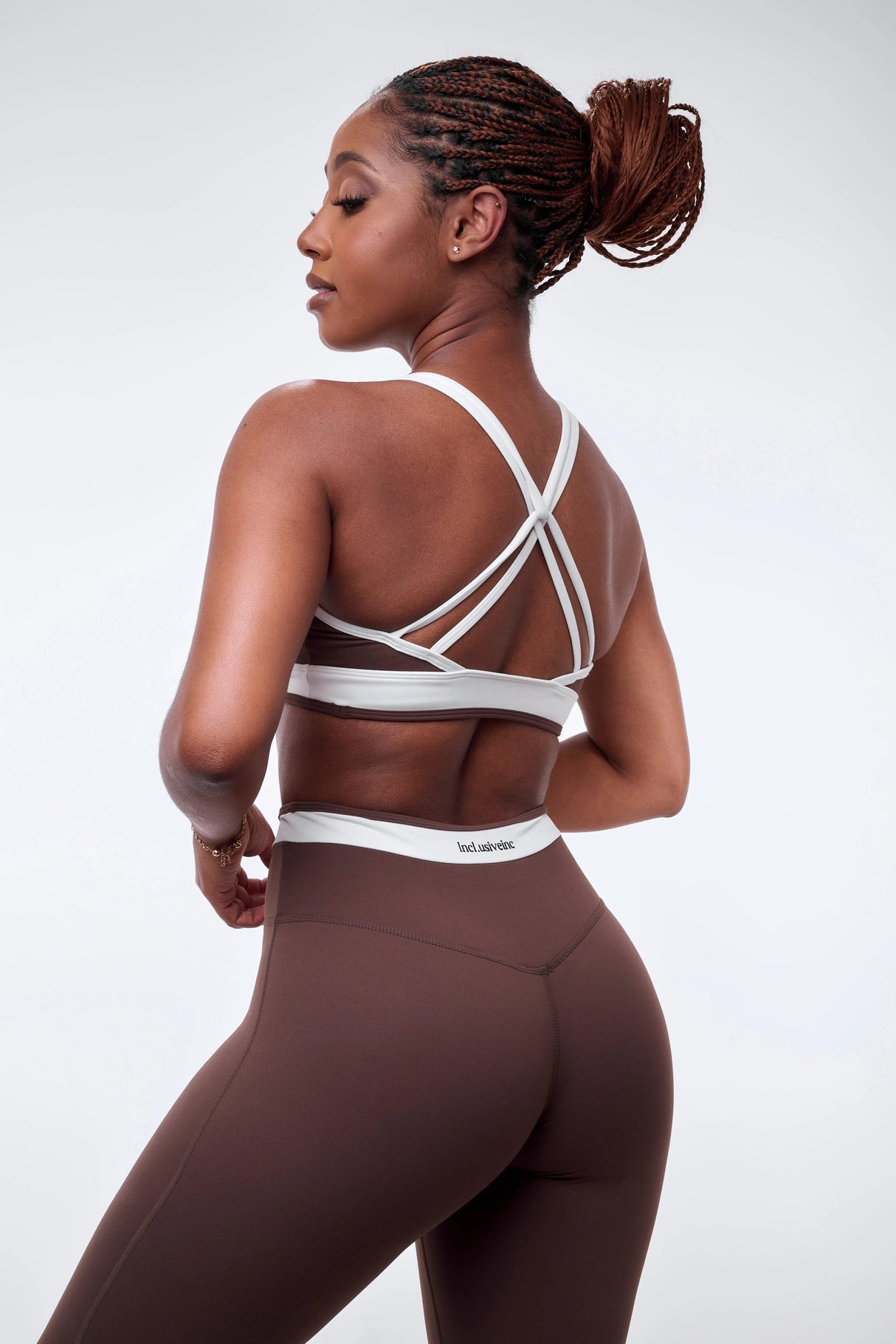 Mocha Contour Sports Bra