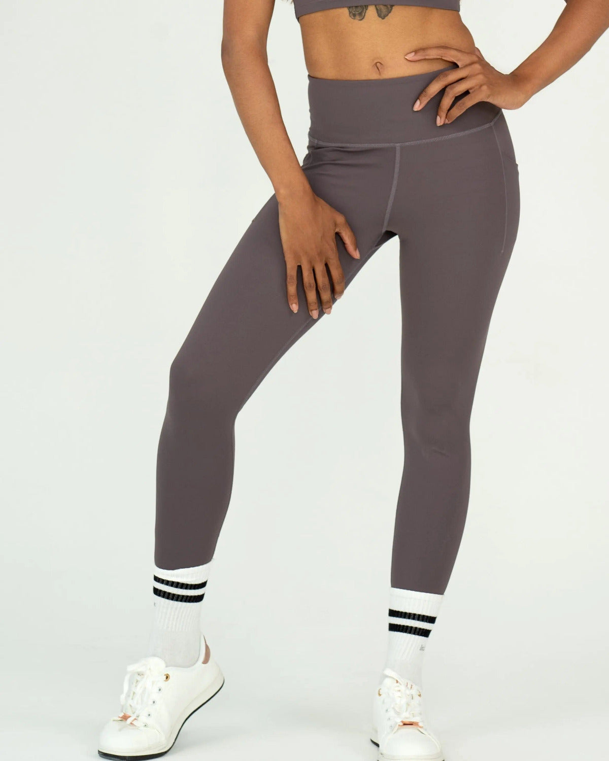 Moss High Waist Leggings with Pockets