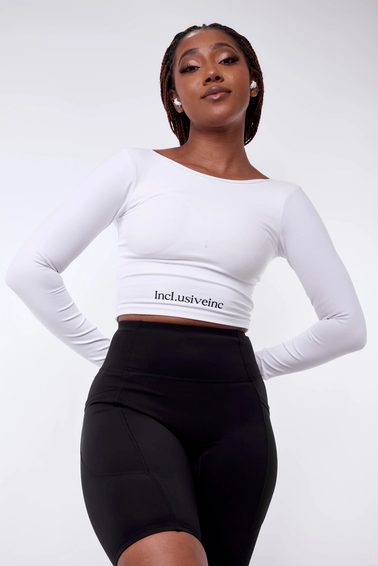 White Strappy Crop Top