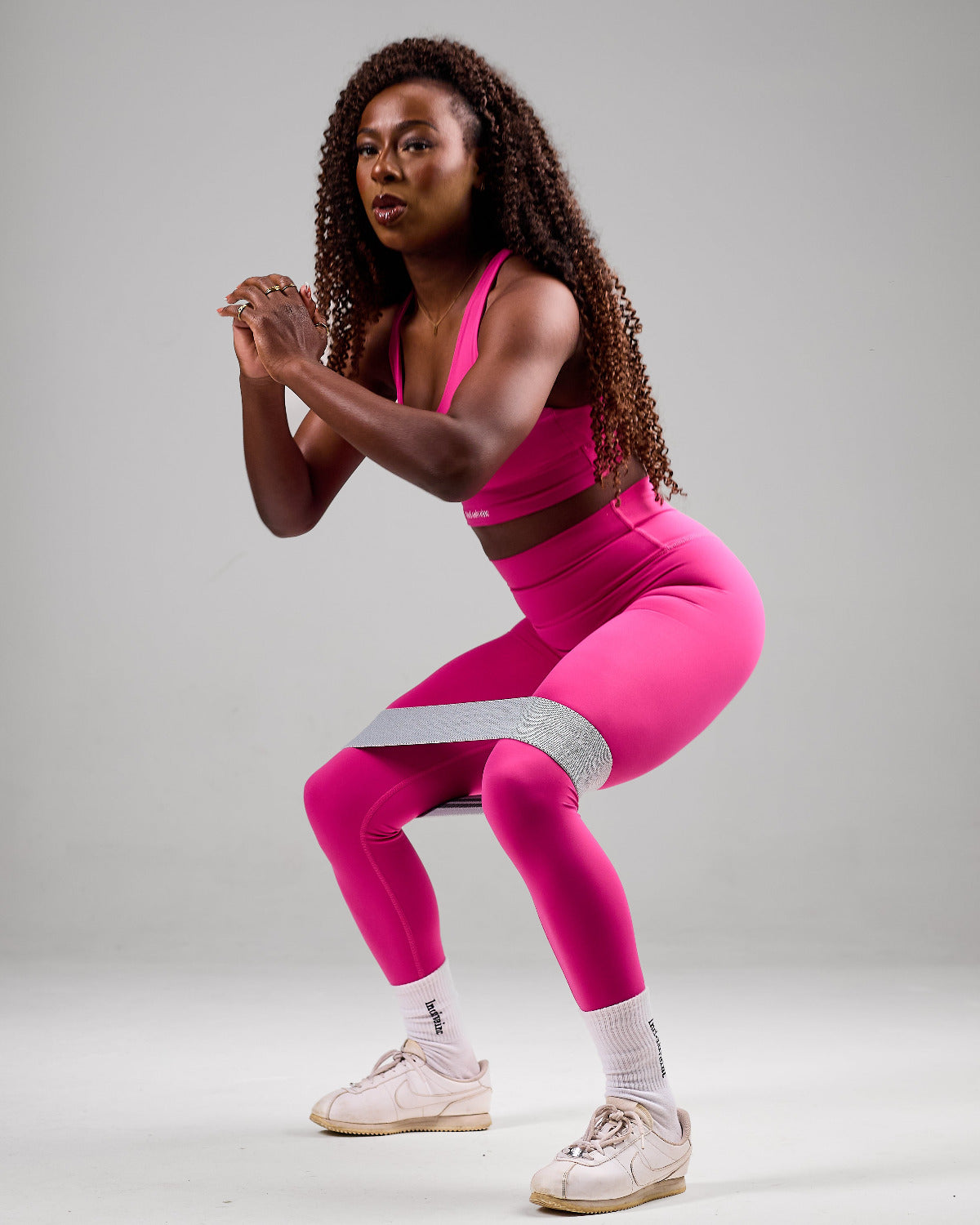 Pink High Waisted Leggings