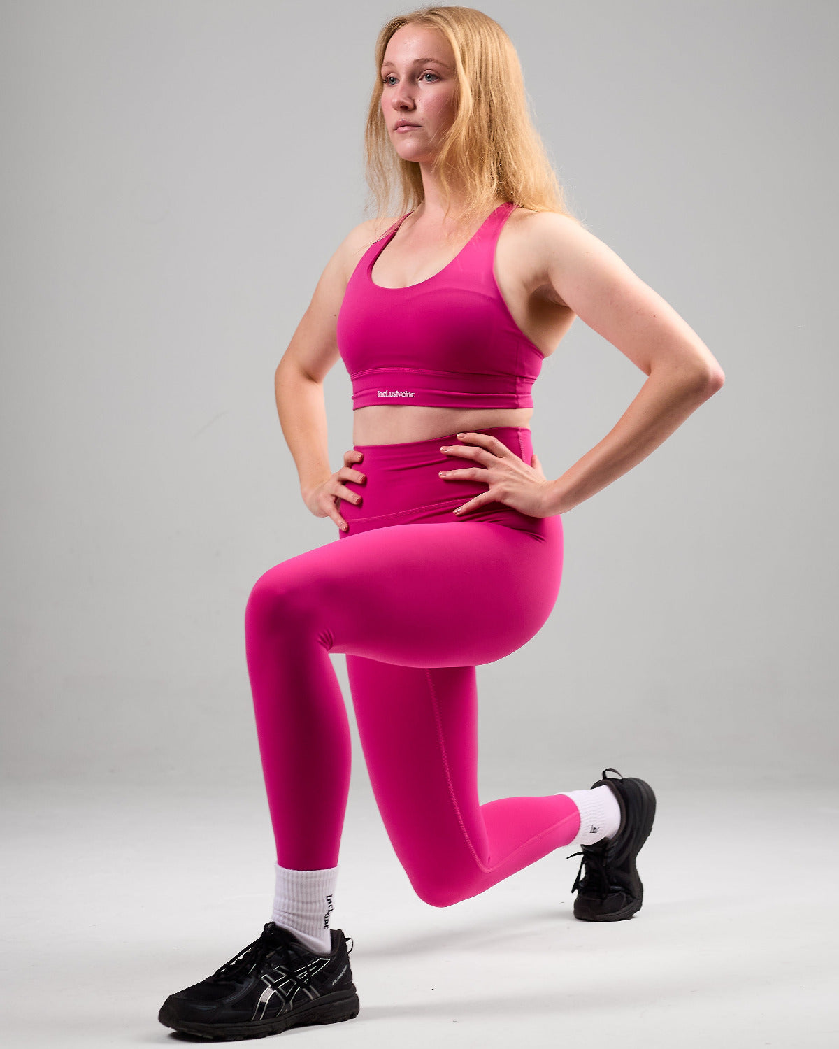 Pink High Waisted Leggings