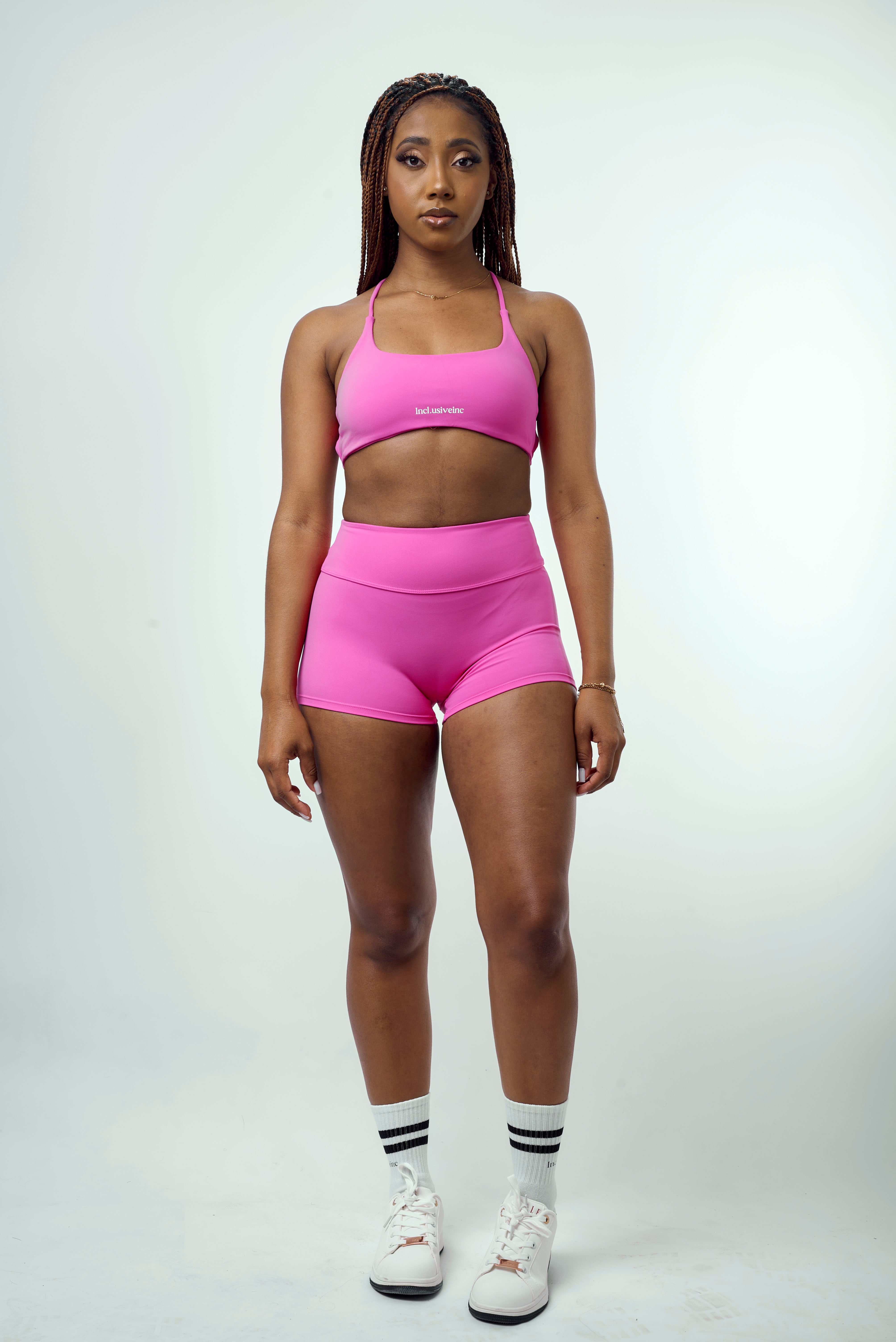 All-Lift Barbie Pink Scrunch Bum Set – Incl.usiveinc - Premium Activewear