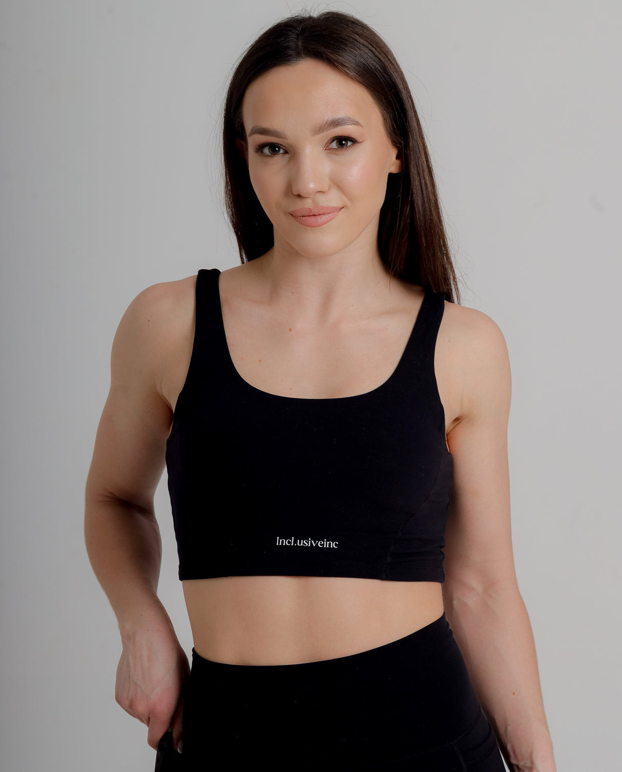 active sports bra black