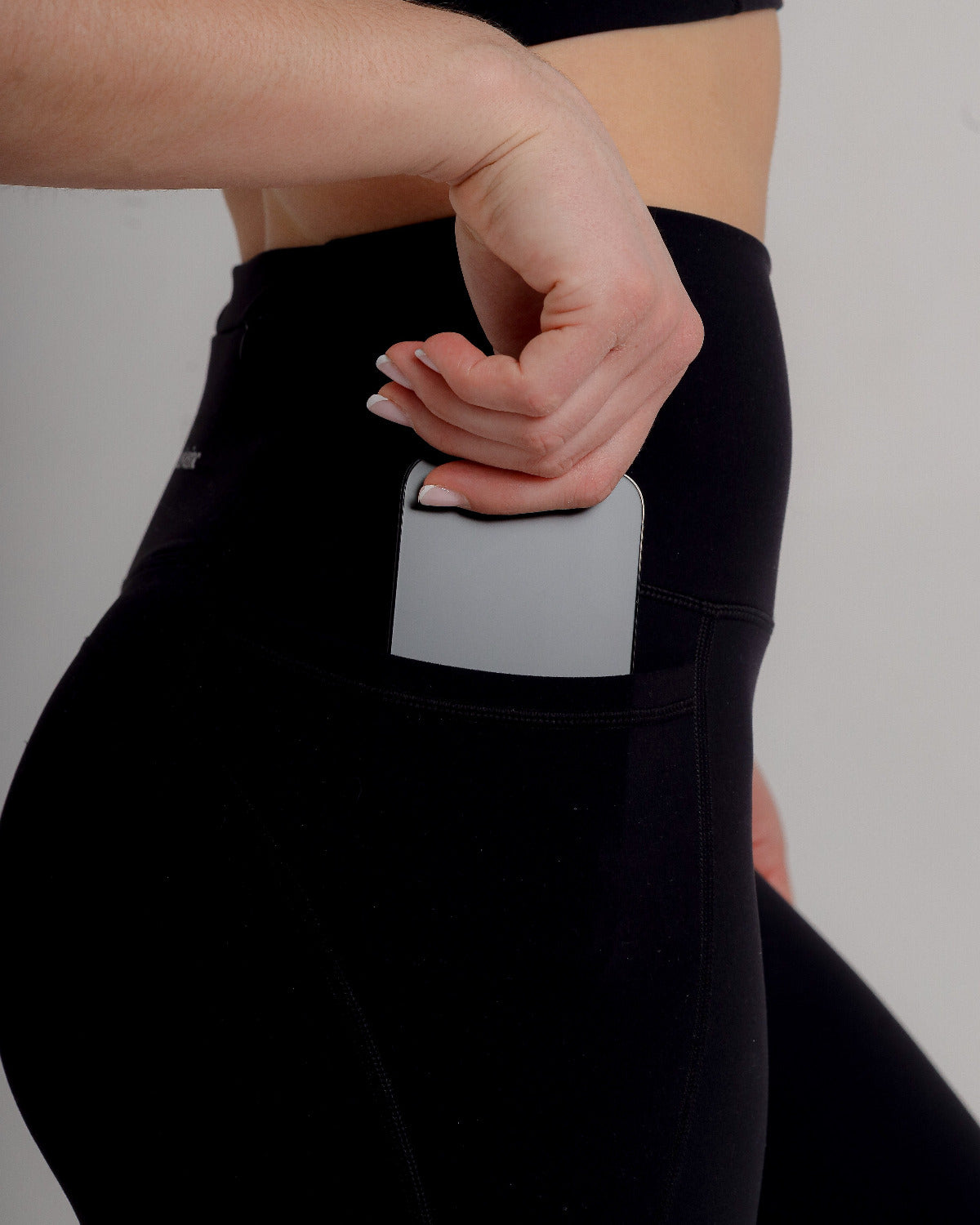 leggings with pockets black