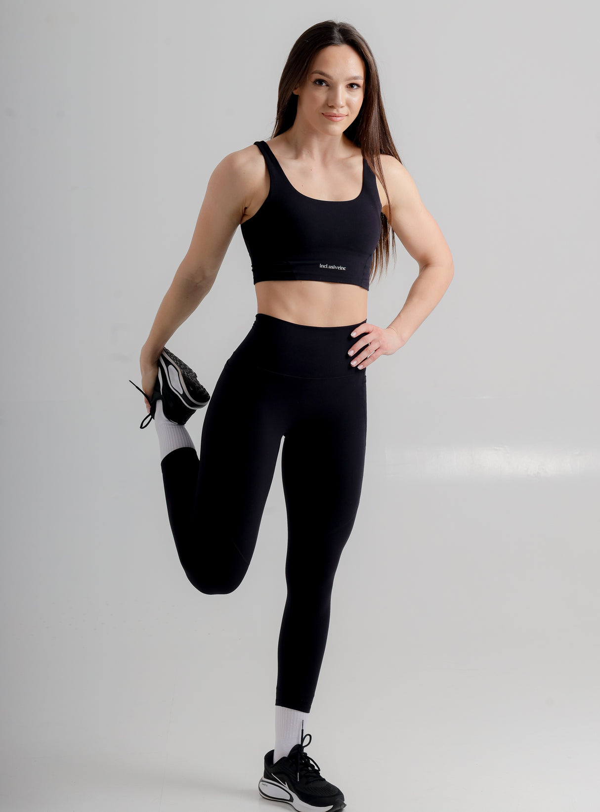 active sports bra black