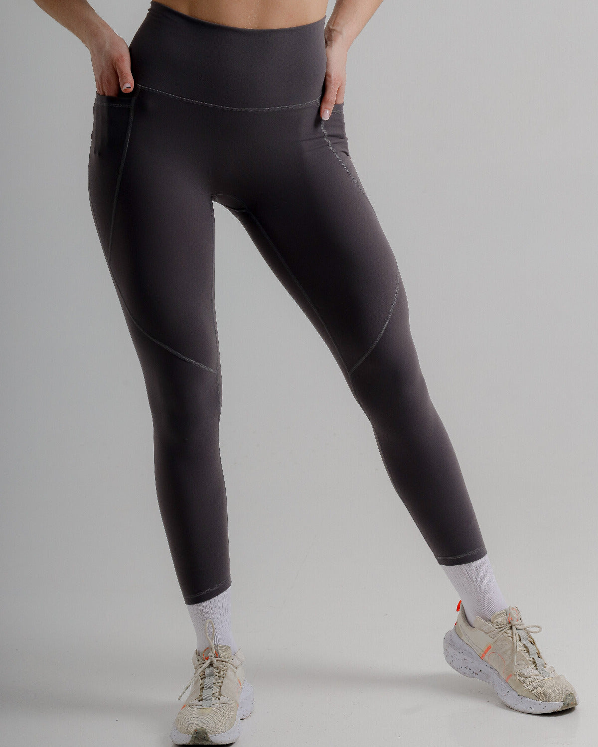 womens grey leggings