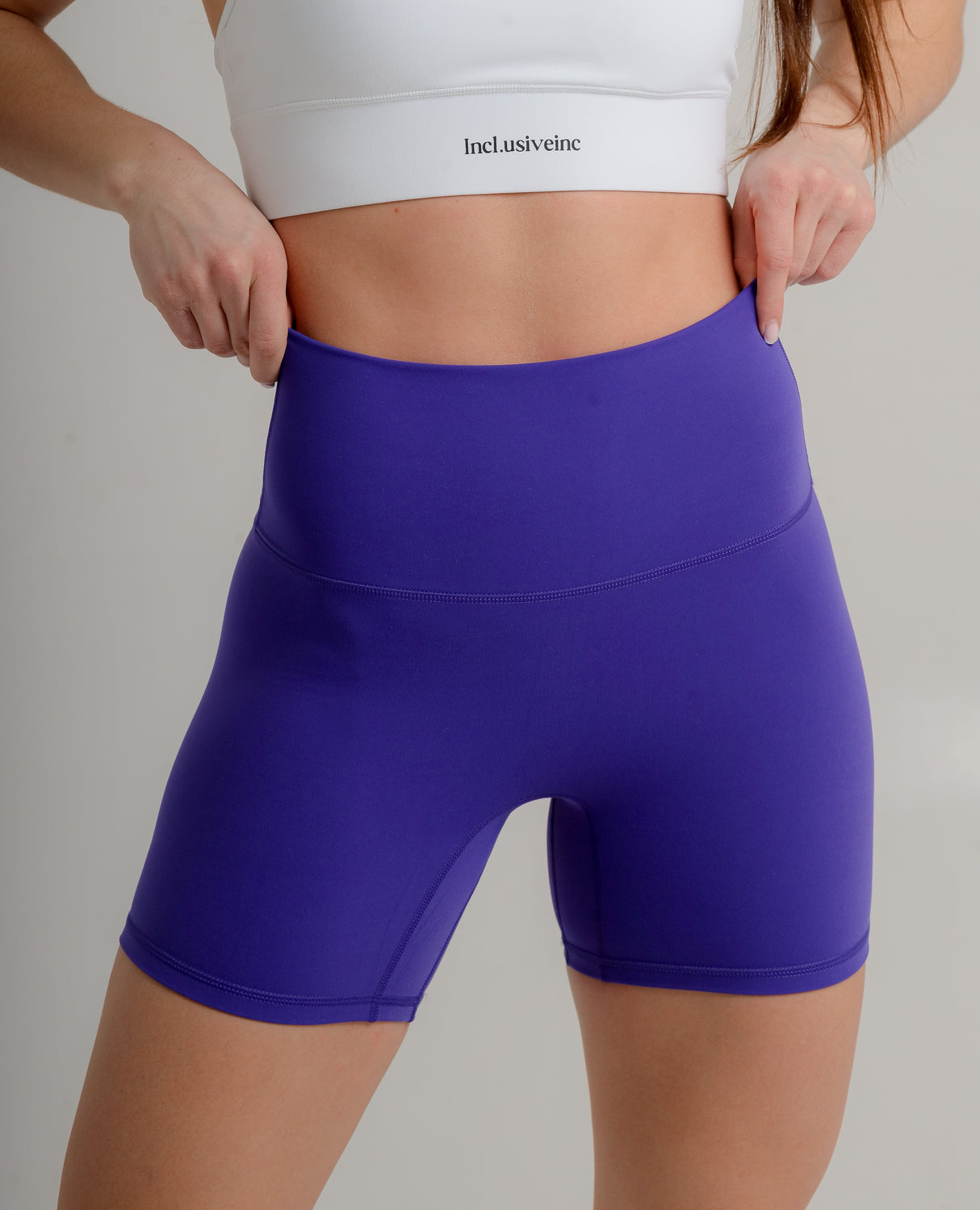 Active High-Rise Performance Shorts