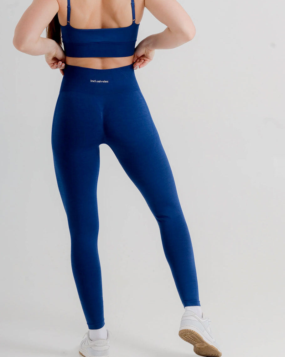 seemless leggings blue
