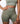 Army Green Warm High-Waist Shorts