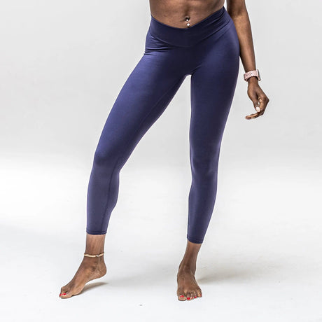 Active Dark Blue Scrunch Bum Leggings Incl.usiveinc - Premium Activewear