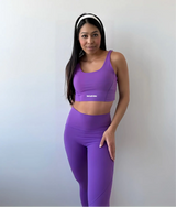 Active Lilac Purple Sports Bra Incl.usiveinc - Premium Activewear