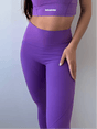 Active Purple Leggings with Pockets Incl.usiveinc - Premium Activewear