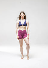 Active Twist Dark Blue Bralette Incl.usiveinc - Premium Activewear