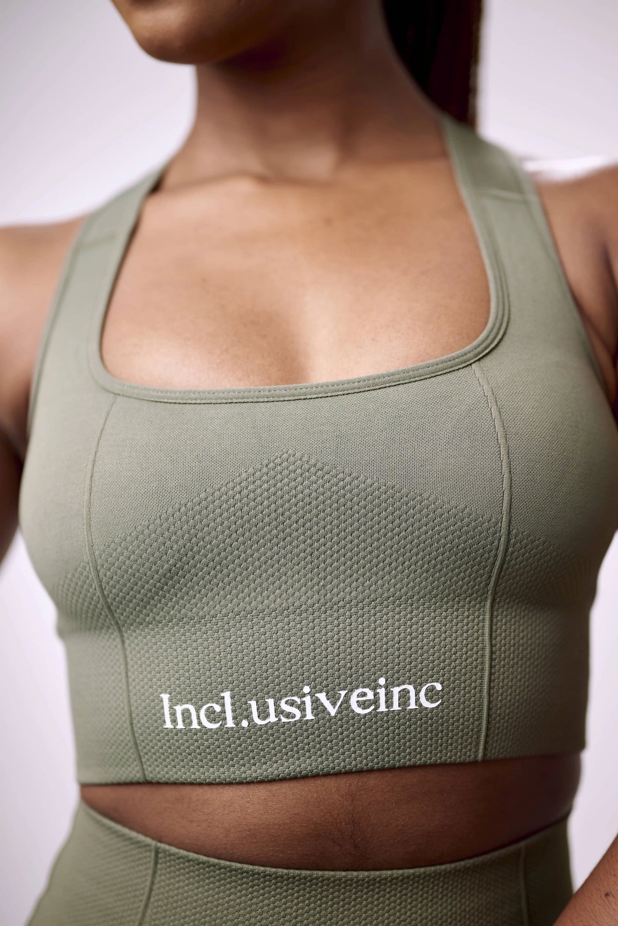 Army Green Warm Short Set