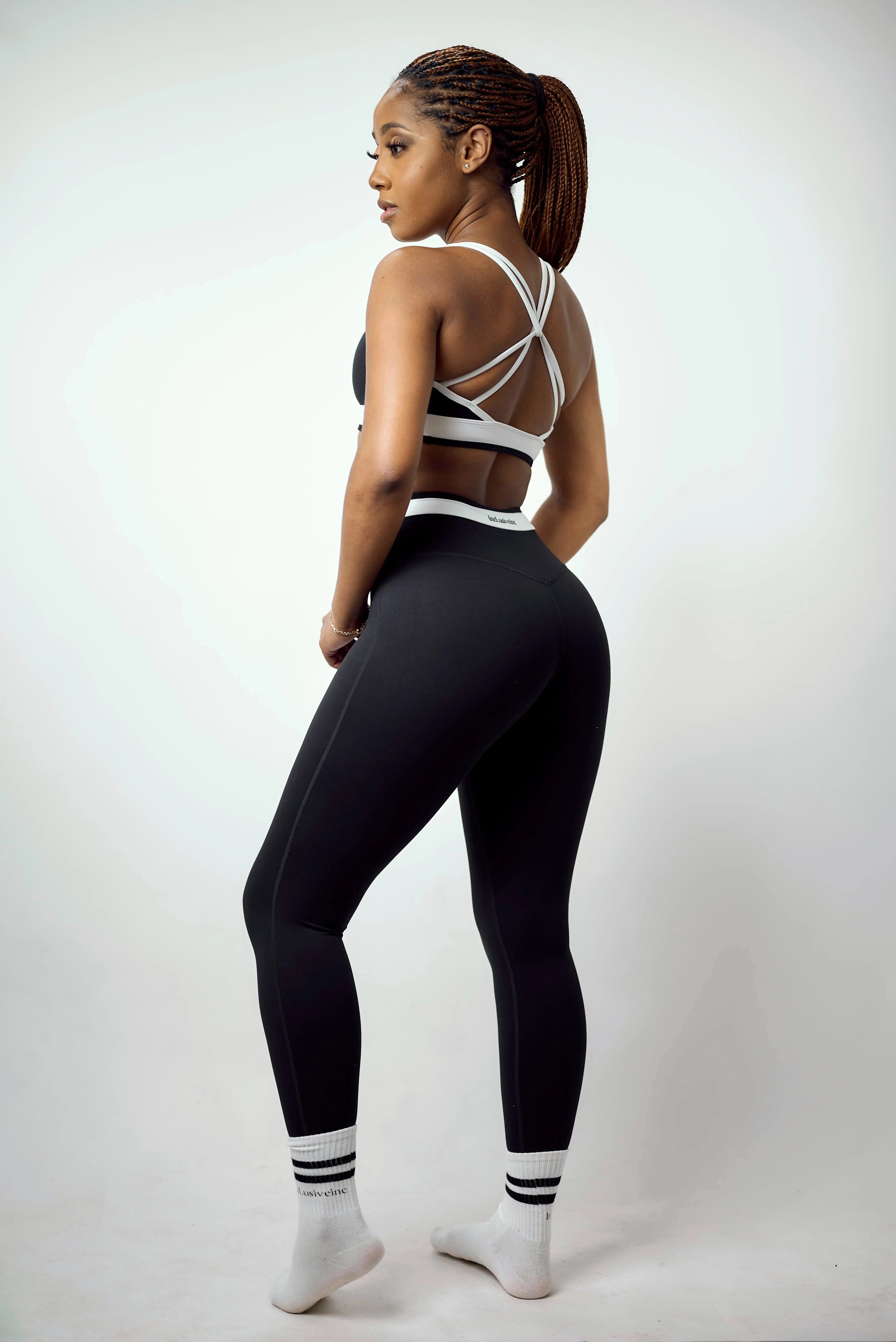 Black Contour Sports Bra