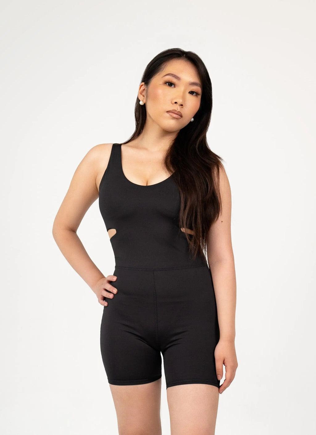 Black jump suit