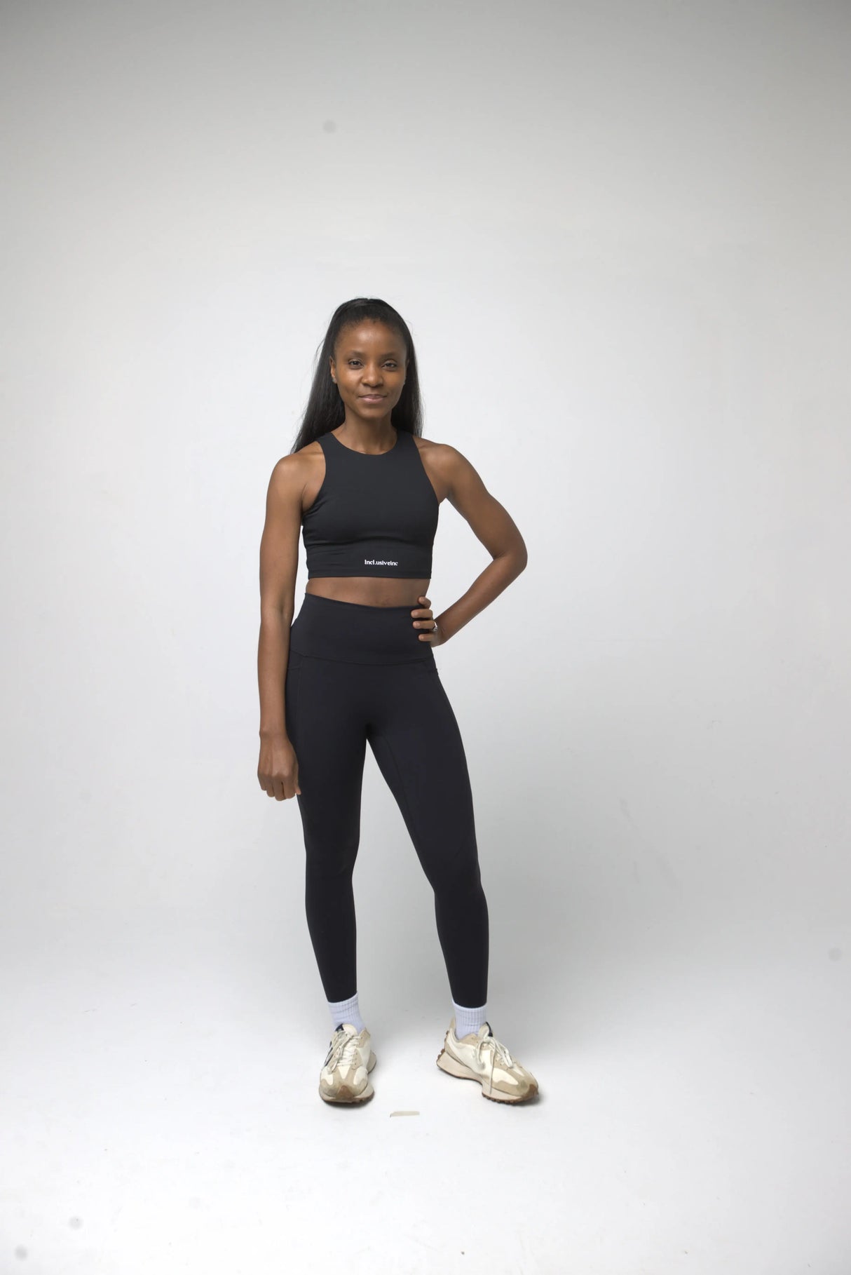 All-Lift Black Sports Bra Incl.usiveinc - Premium Activewear