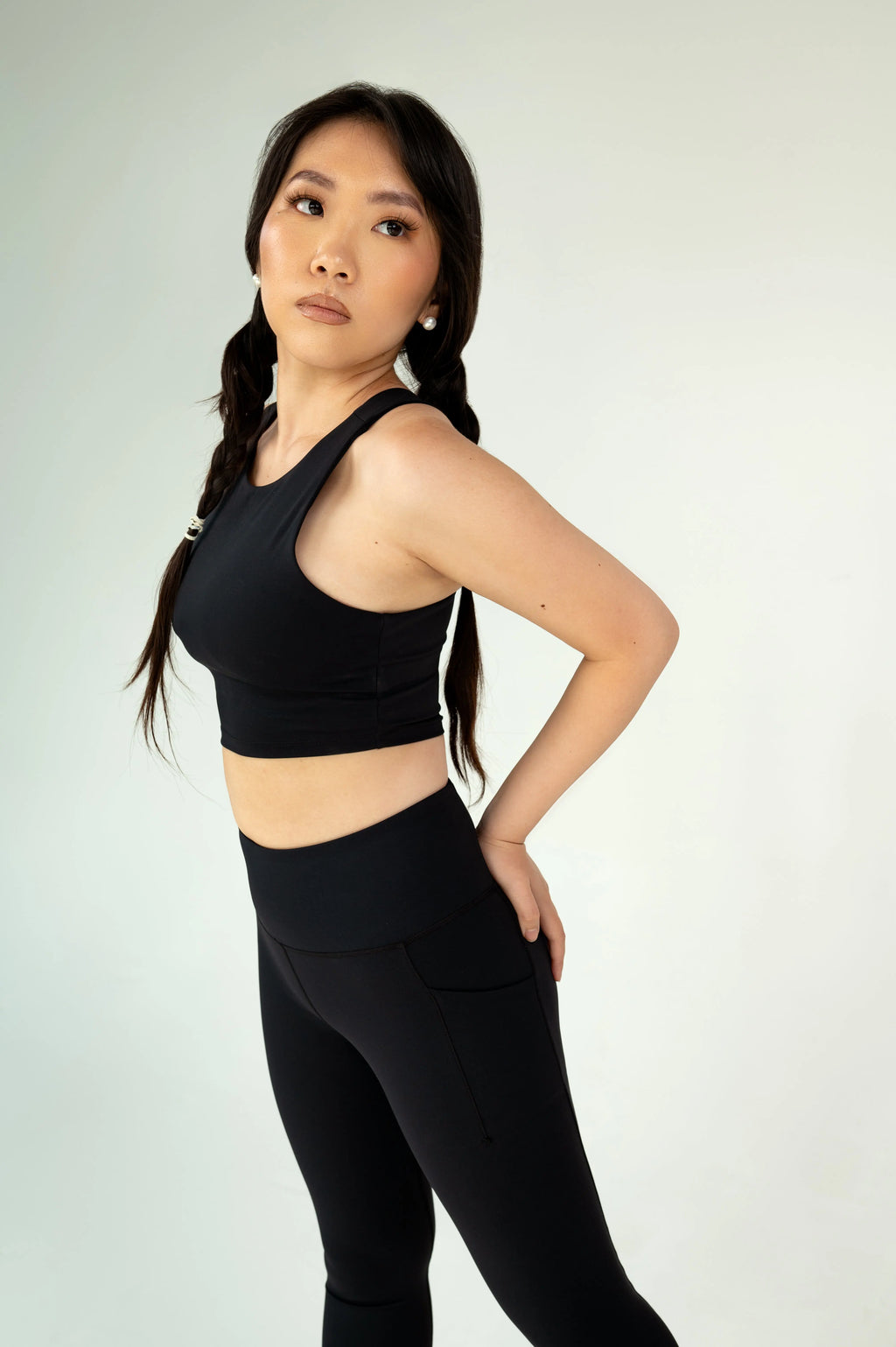 Black Sports Bra