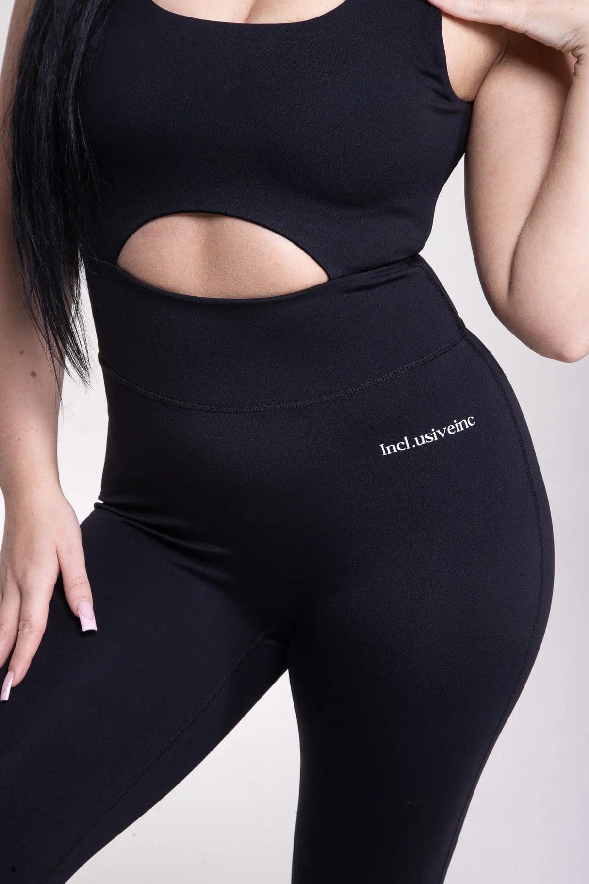 All-Lift Black V-Back Long Unitard Squat Proof My Store