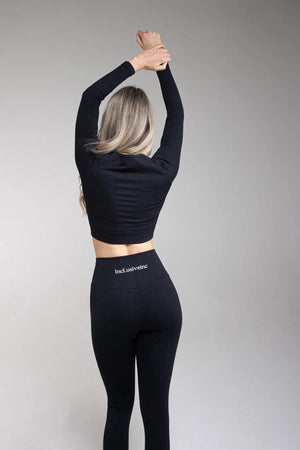 All-Lift Black Warm High-Waist Leggings Incl.usiveinc - Premium Activewear