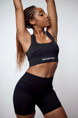 Black Warm Short Set