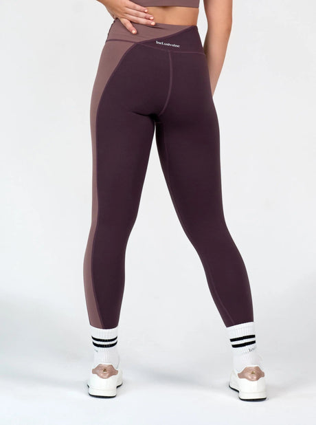 All-Lift Chestnut Duo Colour High Waist Leggings Incl.usiveinc - Premium Activewear