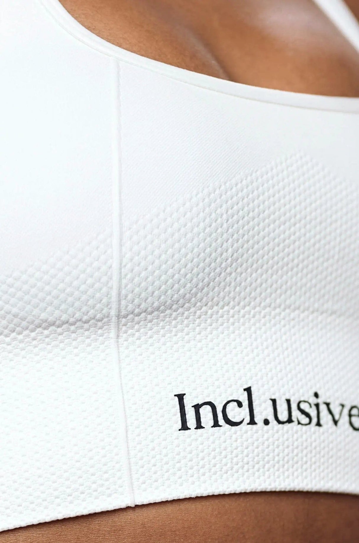 Cream Warm Sports Bra