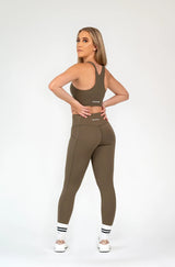 Khaki Sports Bra