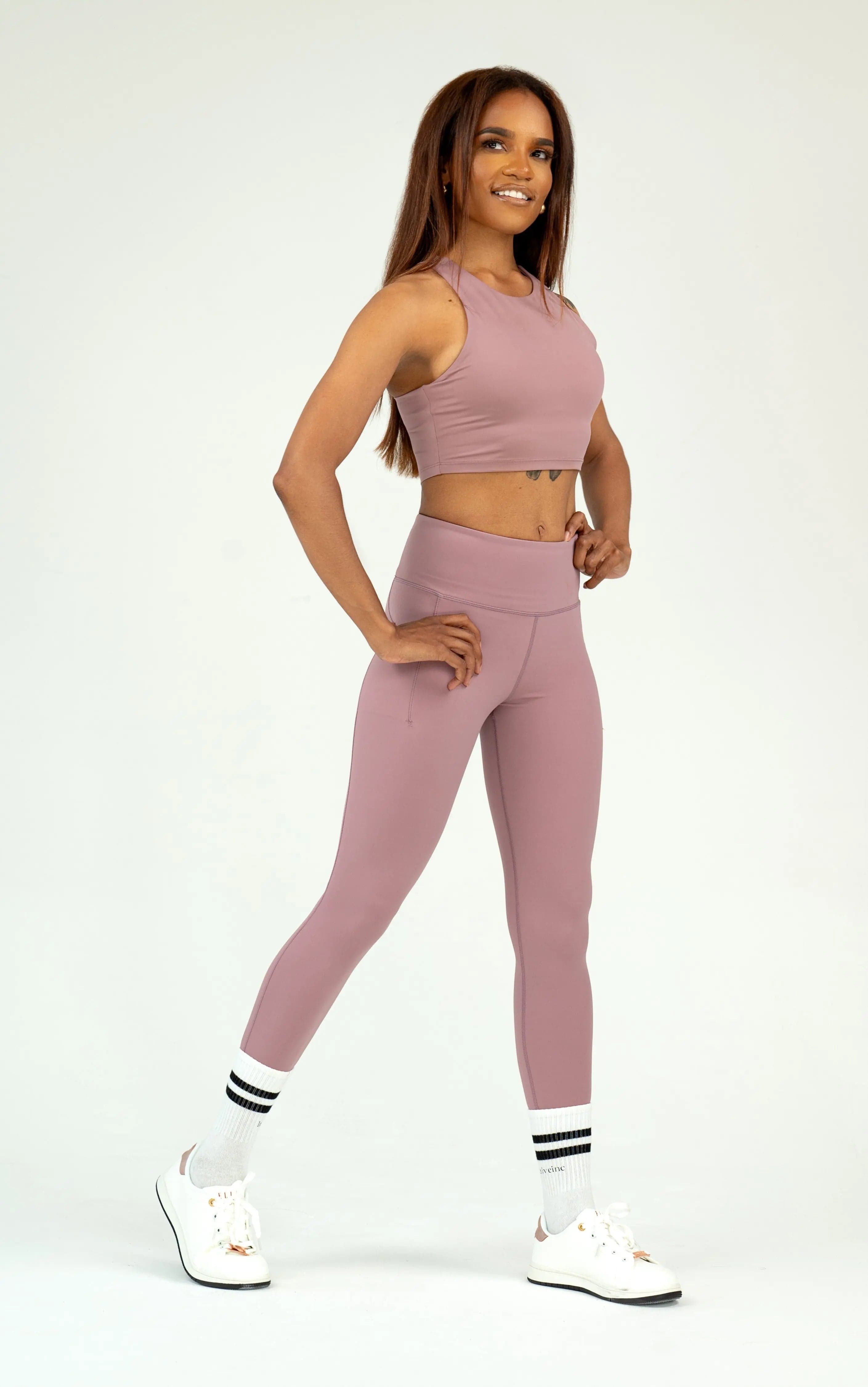 Mauve Sports Bra