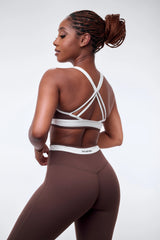  Mocha Contour Sports Bra