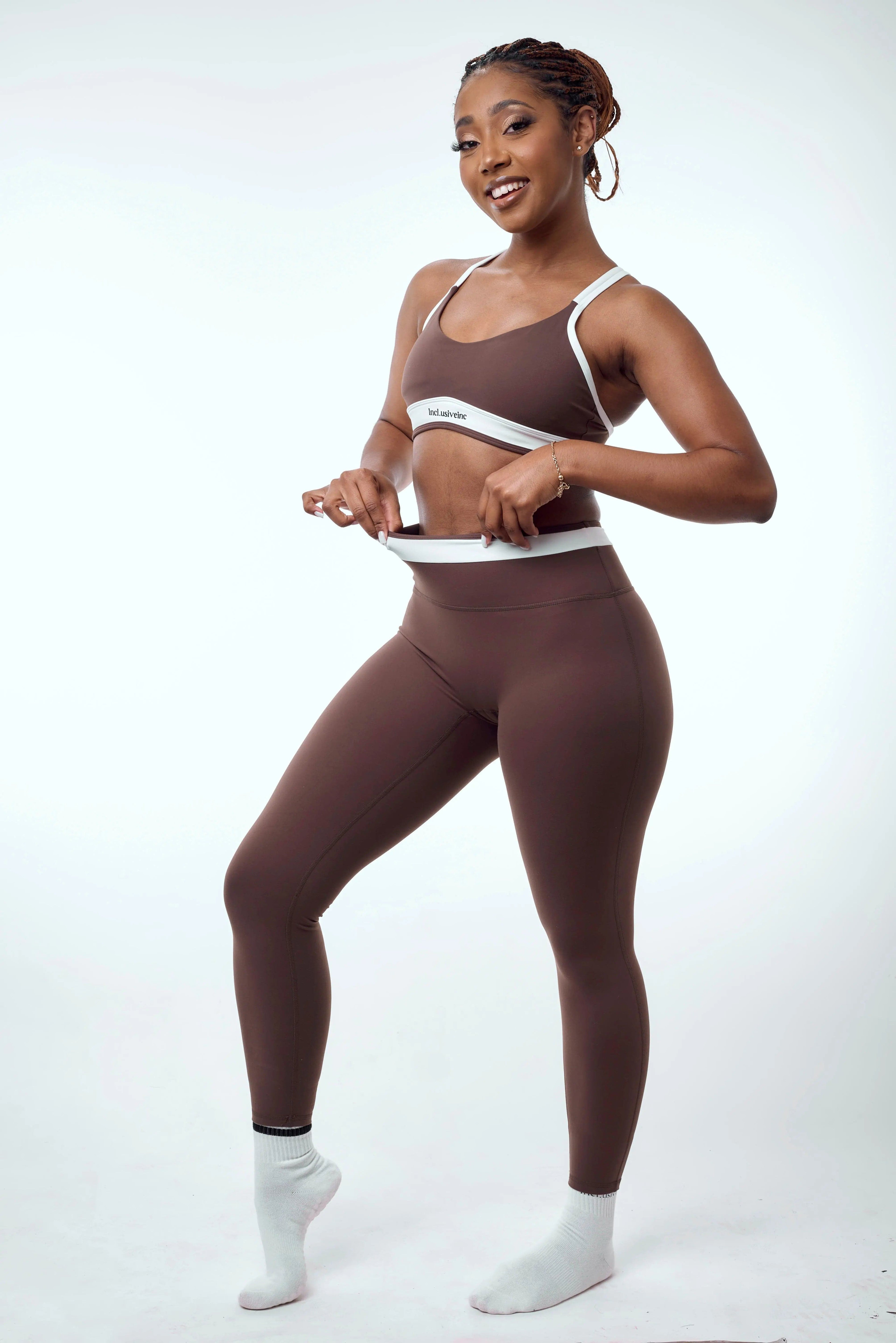 Mocha Contour Sports Bra