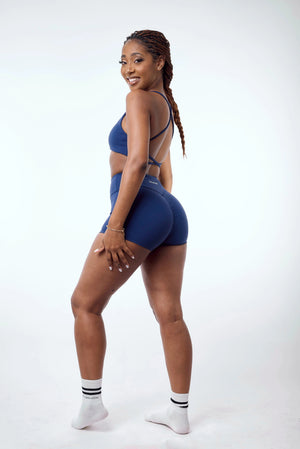 Sapphire Scrunch Bum Set