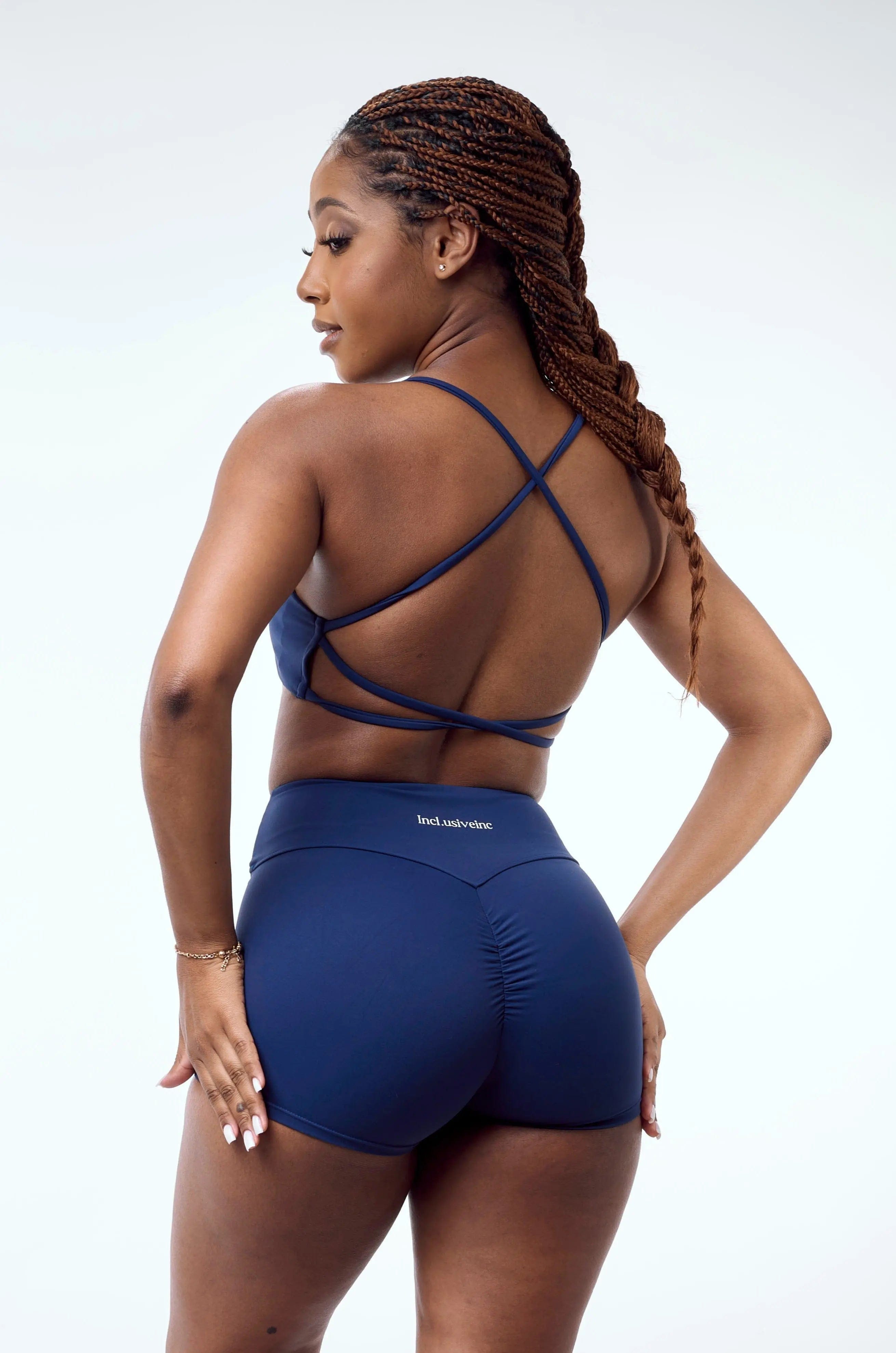 Sapphire Strappy Sports Bra