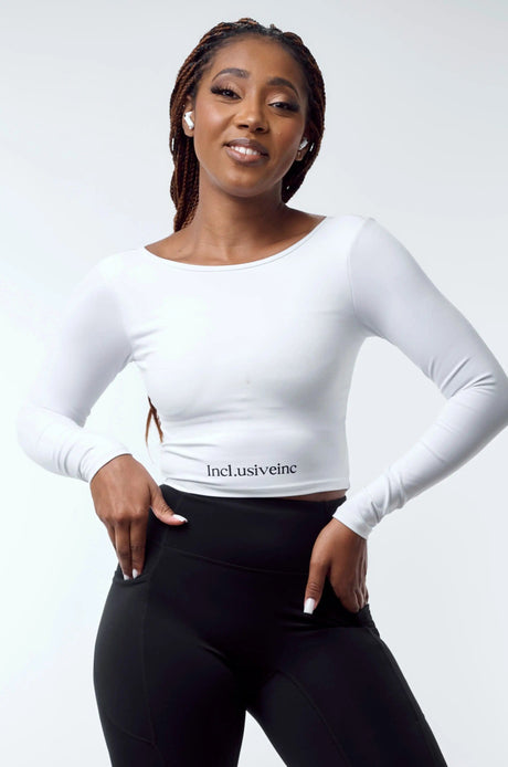 White Strappy Crop Top