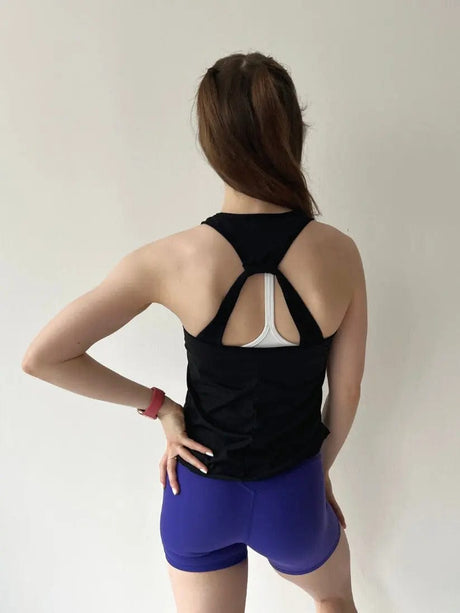 Black Tank Top Incl.usiveinc - Premium Activewear