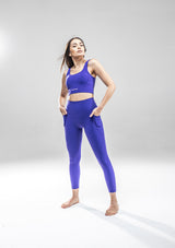 Active Sapphire Blue Activewear Set Incl.usiveinc - Premium Activewear