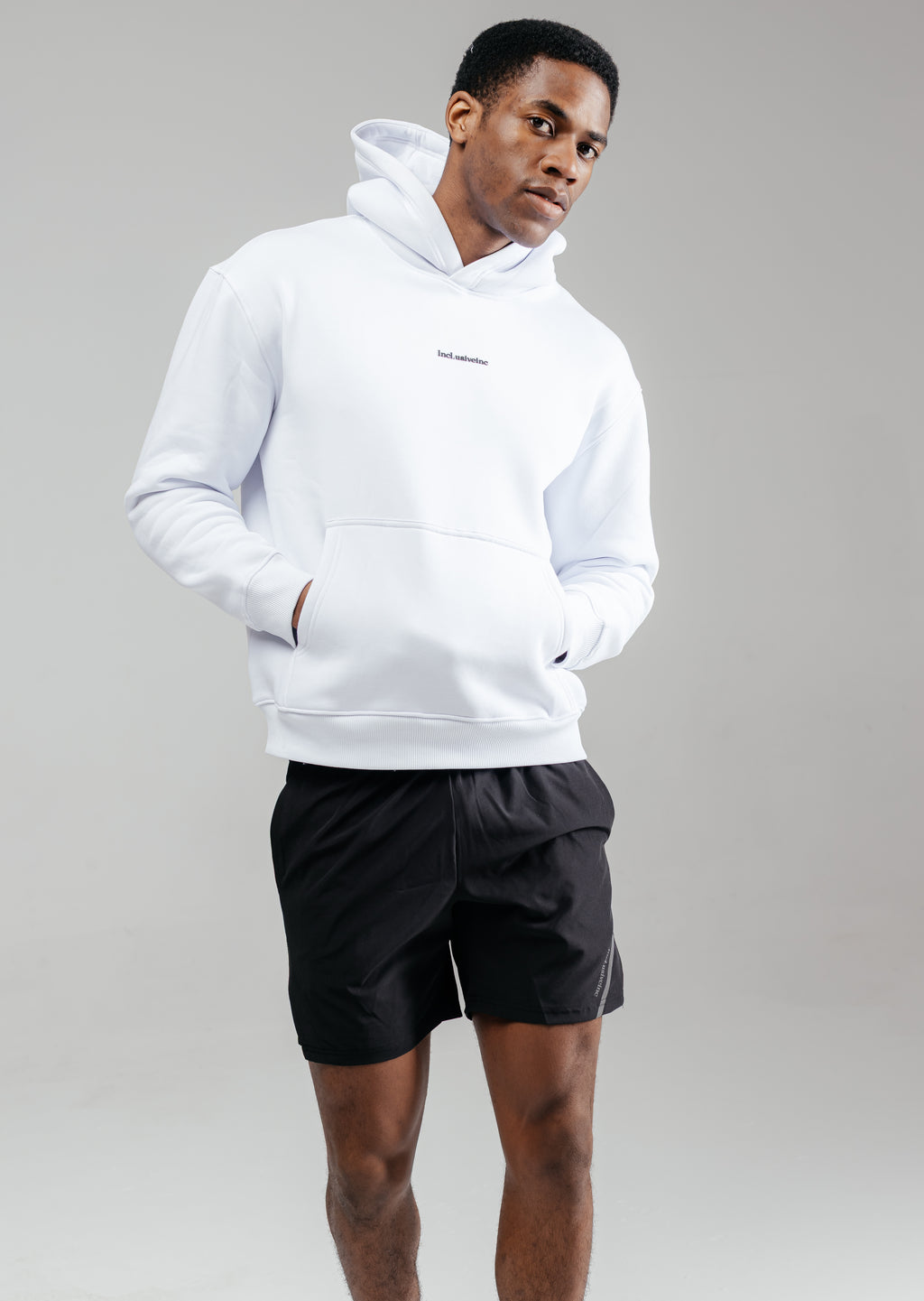 Unisex White Hoodie