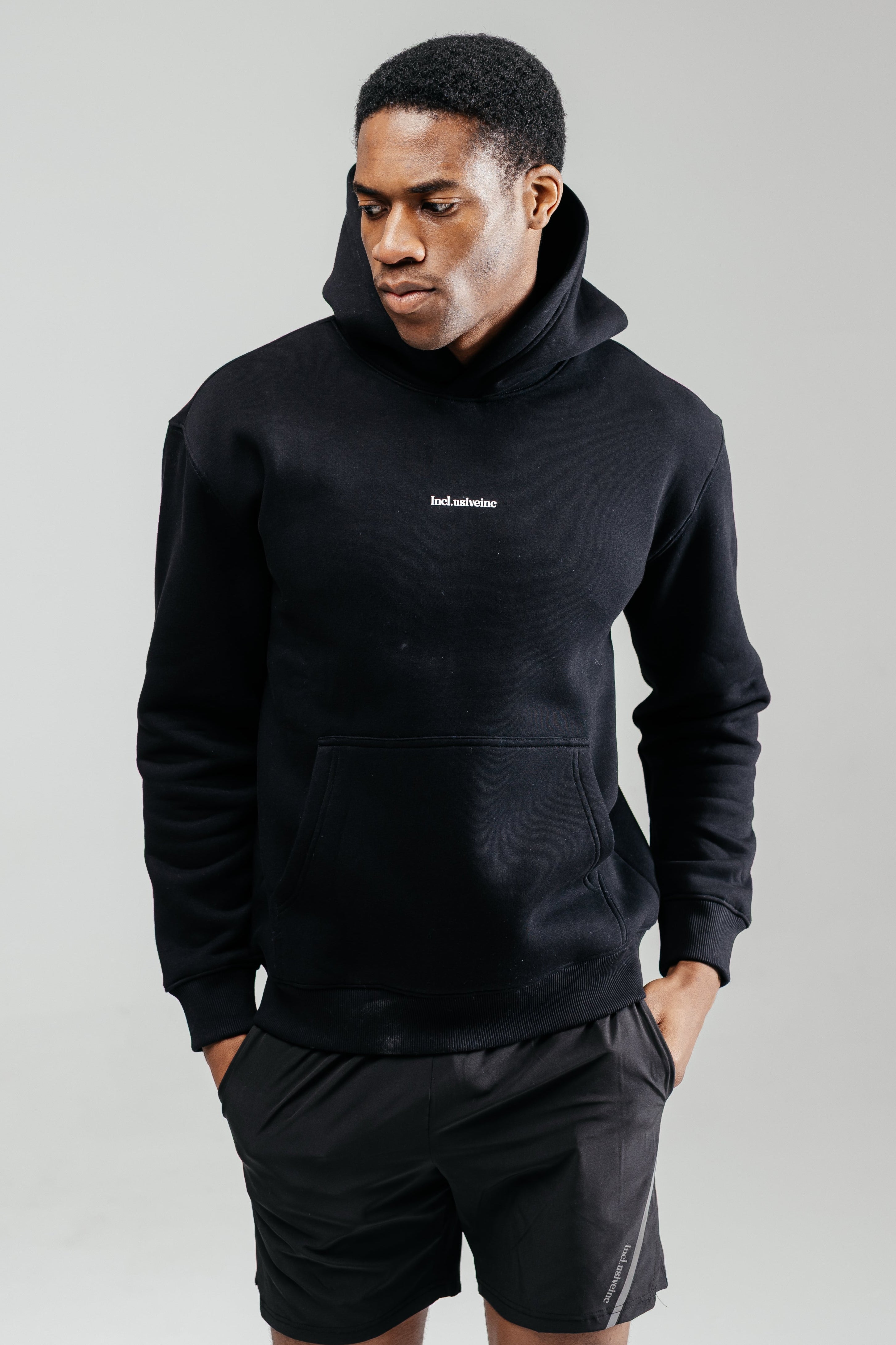 Unisex Black Hoodie