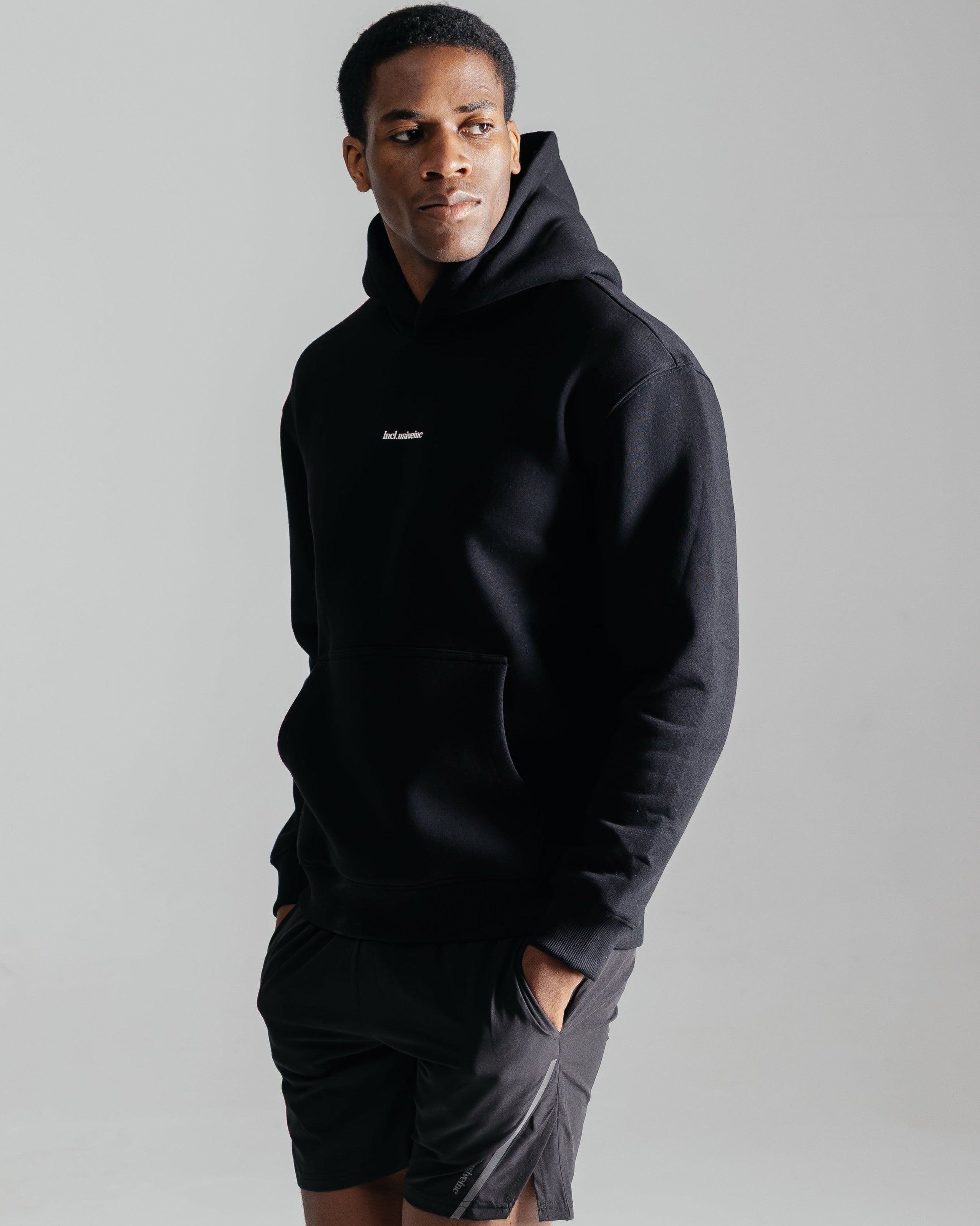 Unisex Black Hoodie