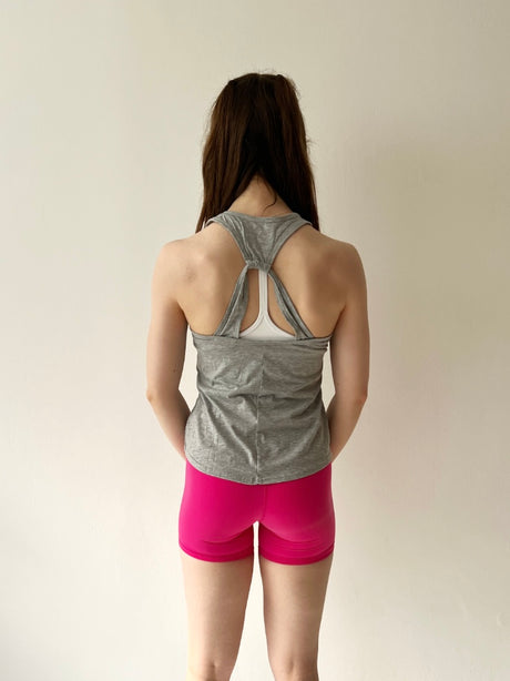 Grey Tank Top Incl.usiveinc - Premium Activewear