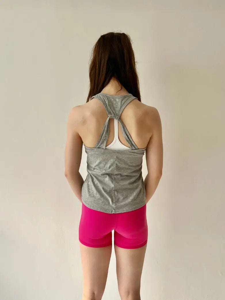 Grey Tank Top Incl.usiveinc - Premium Activewear