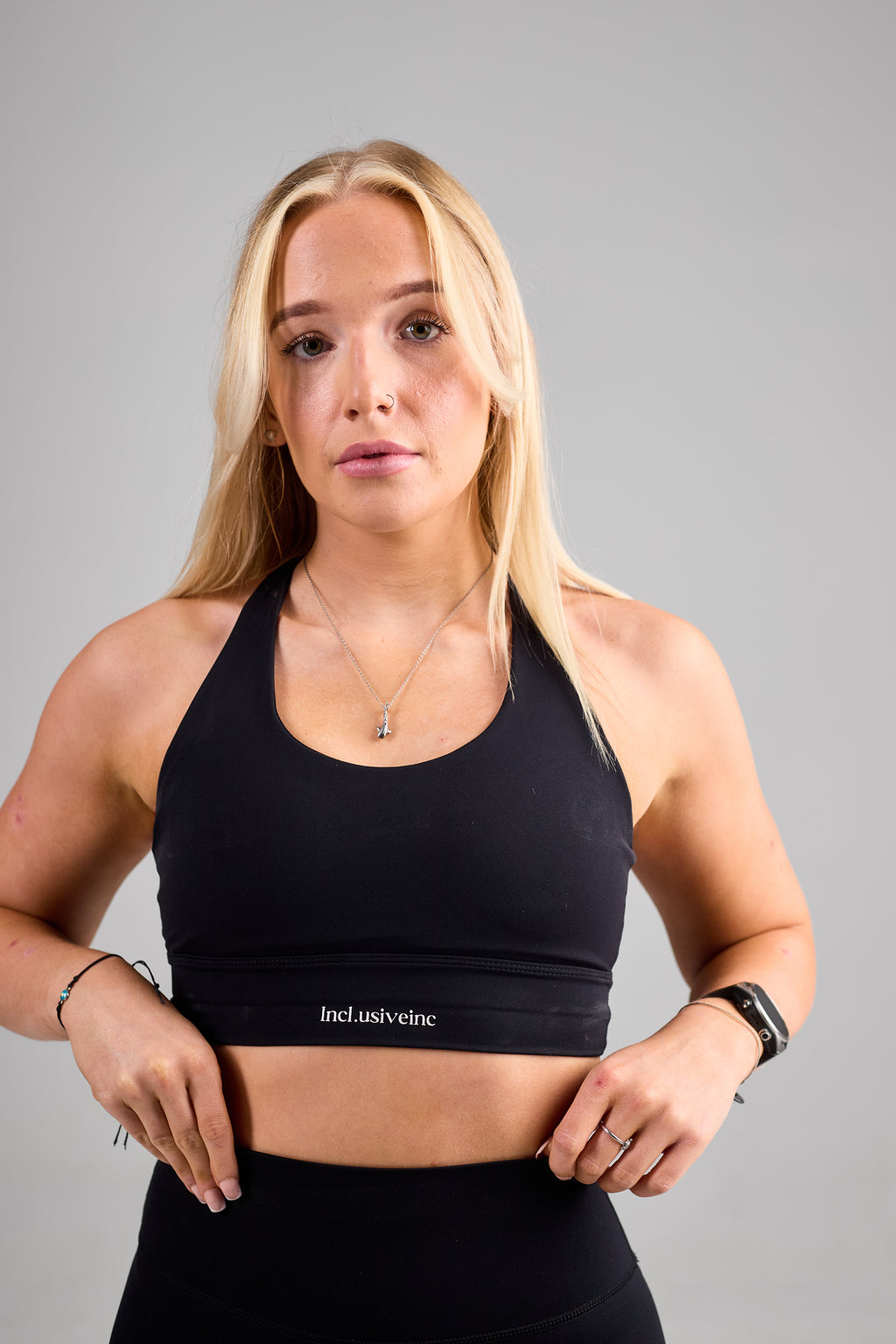 Black Flex Crisscross Sports Bra 