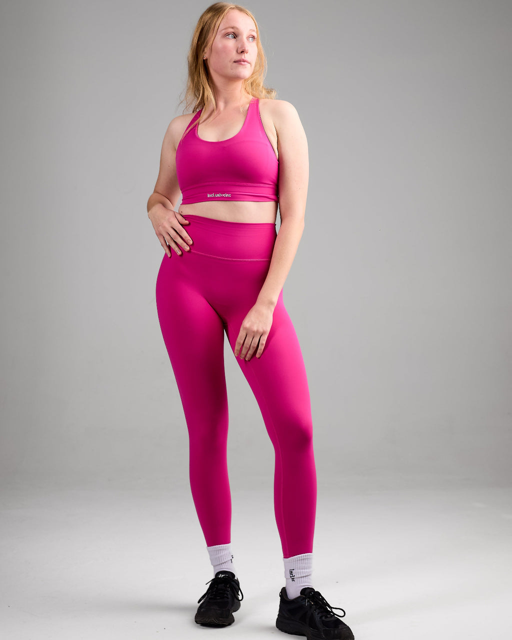 Pink High Waist Leggings