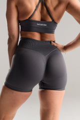 Sculpt Seamless Shorts with White Logo