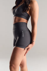 Sculpt Seamless Shorts with White Logo